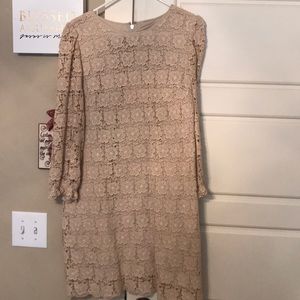 Tan dress